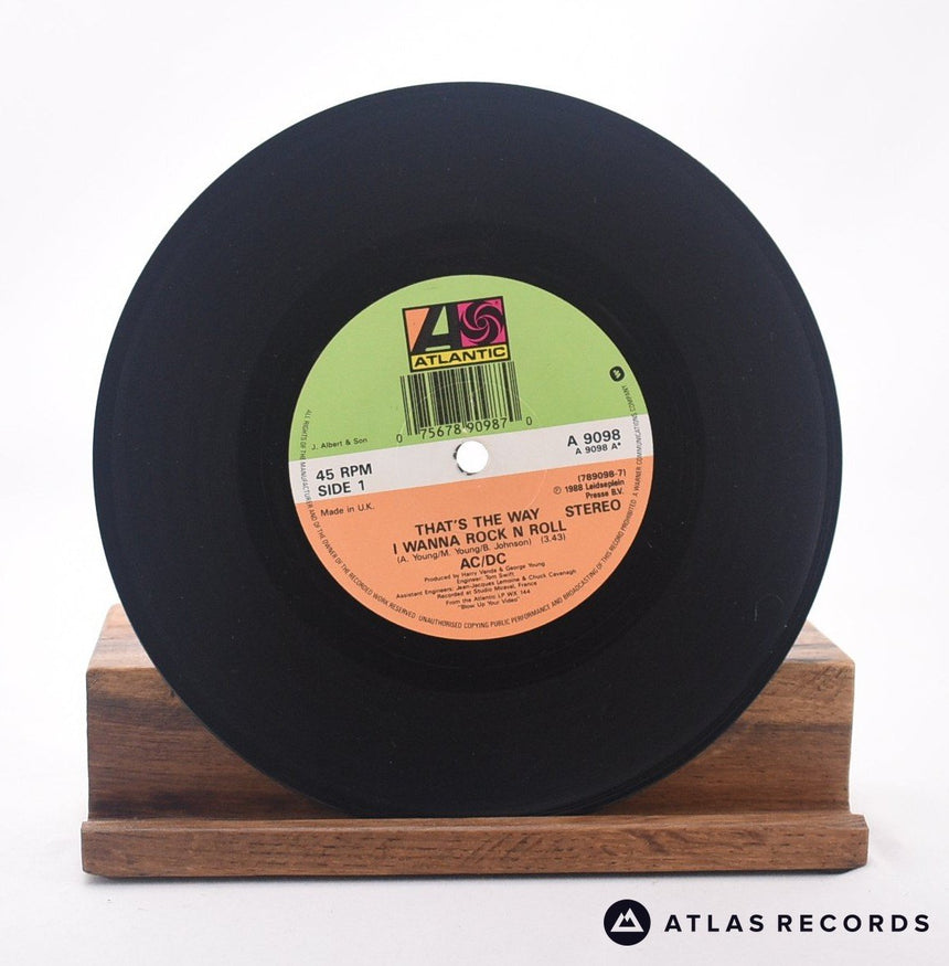 AC/DC - That's The Way I Wanna Rock N Roll - 7" Vinyl Record - VG+/EX