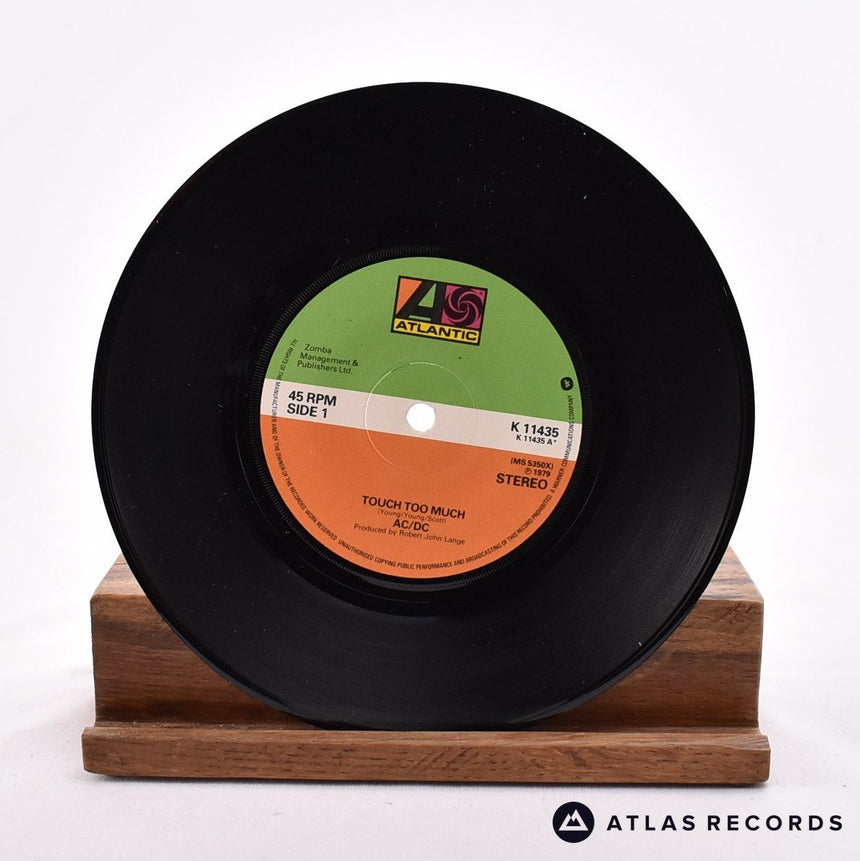 AC/DC - Touch Too Much - 7" Vinyl Record - VG+/EX