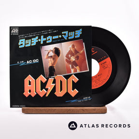 AC/DC Touch Too Much 7" Vinyl Record - Front Cover & Record