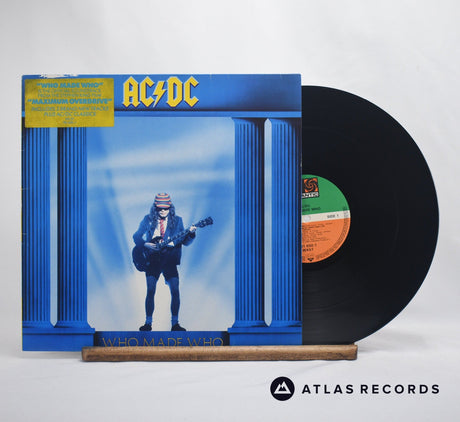 AC/DC Who Made Who LP Vinyl Record - Front Cover & Record