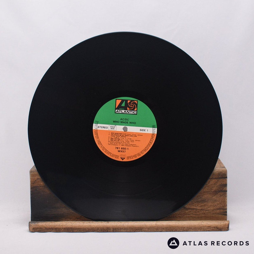 AC/DC - Who Made Who - Reissue A3 1B LP Vinyl Record - EX/EX