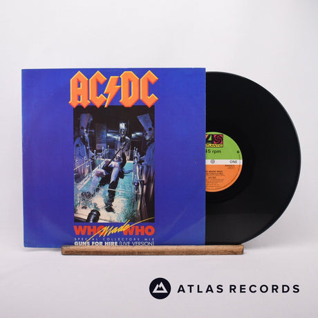 AC/DC Who Made Who 12" Vinyl Record - Front Cover & Record
