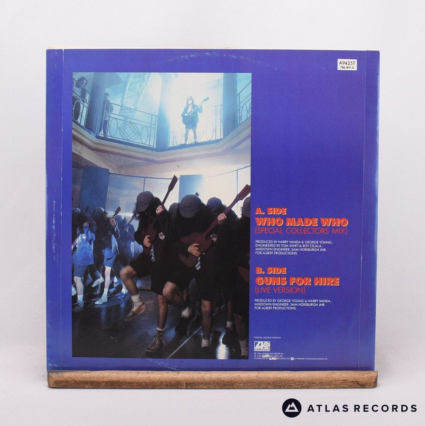 AC/DC - Who Made Who (Special Collectors Mix) - A2 B2 12" Vinyl Record - EX/EX