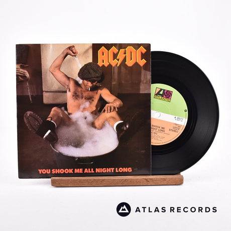 AC/DC You Shook Me All Night Long 7" Vinyl Record - Front Cover & Record