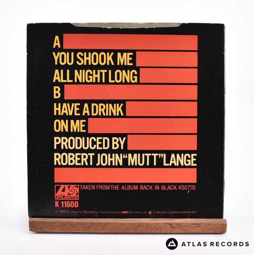 AC/DC - You Shook Me All Night Long - 7" Vinyl Record - VG+/VG+