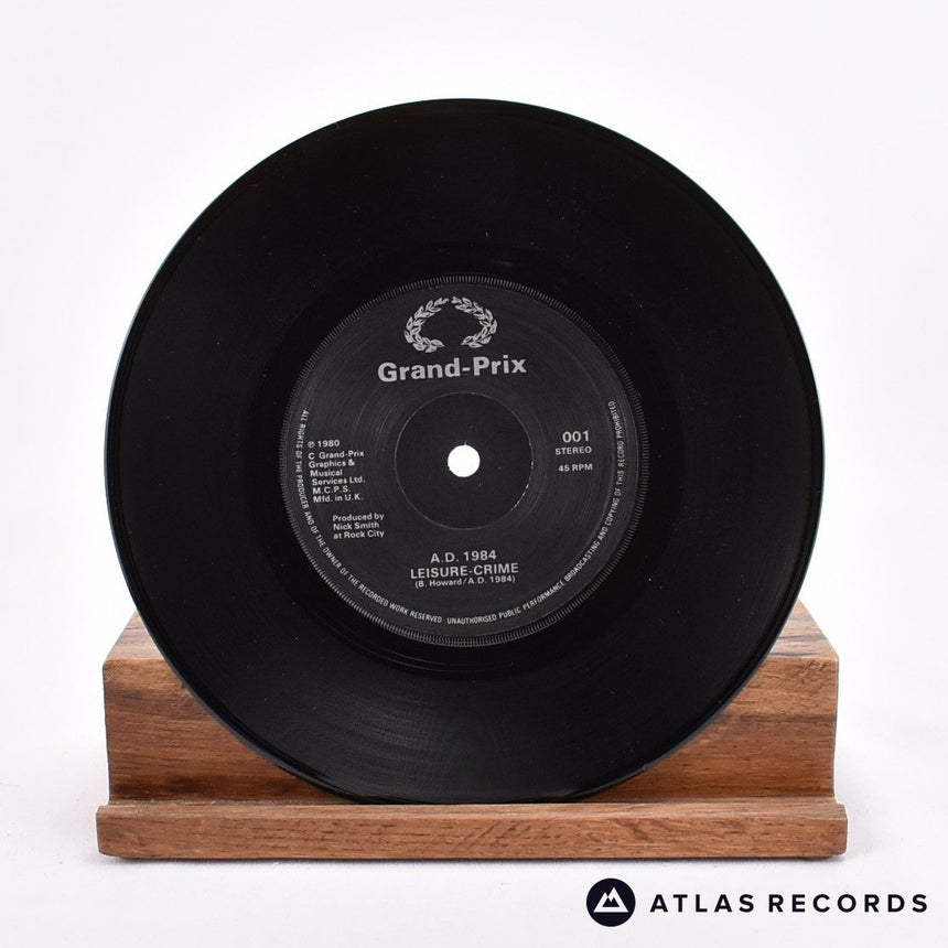 A.D. 1984 - Race To Nowhere - 7" Vinyl Record - NM/EX