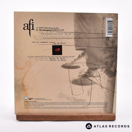 AFI - Girl's Not Grey - Light Grey 7" Vinyl Record - NM/NM