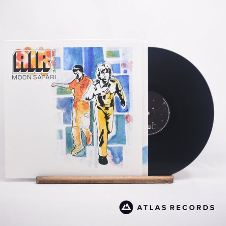 AIR Moon Safari LP Vinyl Record - Front Cover & Record