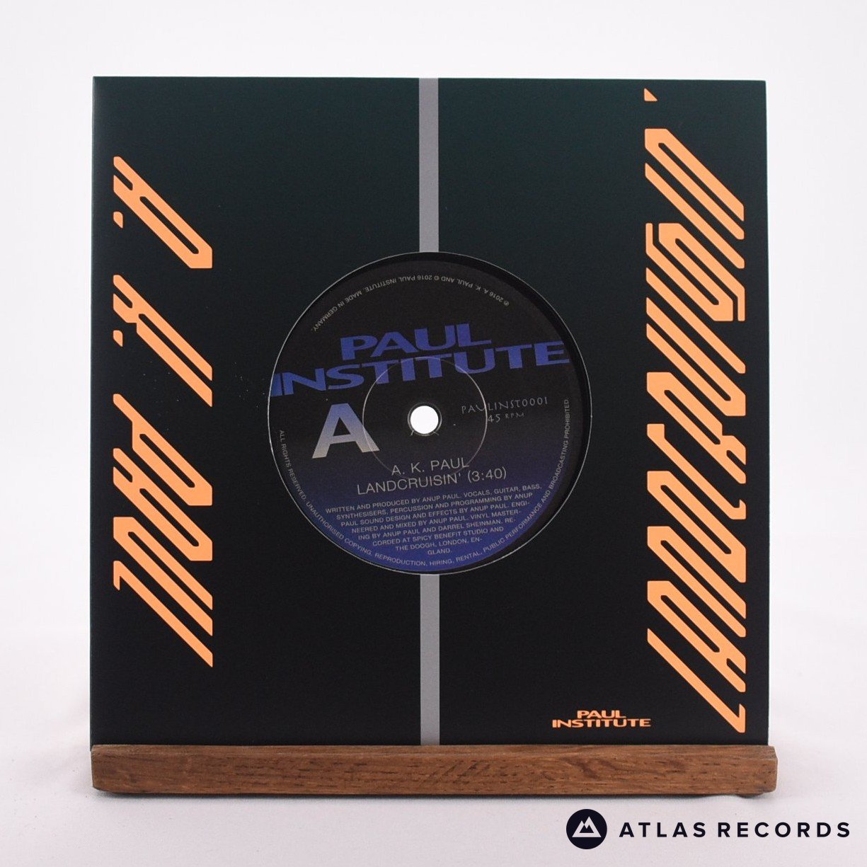 A.K. Paul Landcruisin' 7" Vinyl Record - In Sleeve