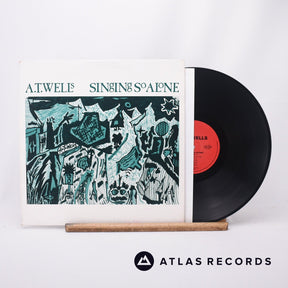 A.T. Wells Singing So Alone LP Vinyl Record - Front Cover & Record
