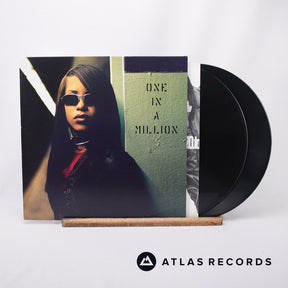 Aaliyah One In A Million 2 x LP Vinyl Record - Front Cover & Record
