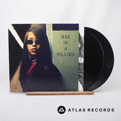 Aaliyah One In A Million 2 x LP Vinyl Record - Front Cover & Record