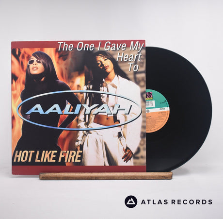 Aaliyah The One I Gave My Heart To 12" Vinyl Record - Front Cover & Record