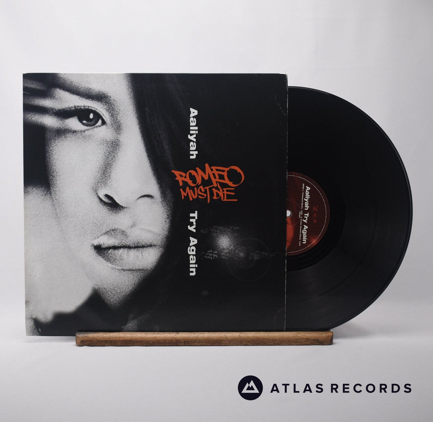 Aaliyah Try Again 12" Vinyl Record - Front Cover & Record