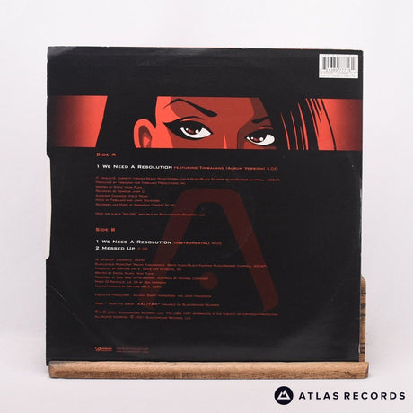 Aaliyah - We Need A Resolution - 12" Vinyl Record - VG+/EX