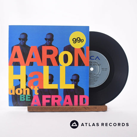 Aaron Hall Don't Be Afraid 7" Vinyl Record - Front Cover & Record