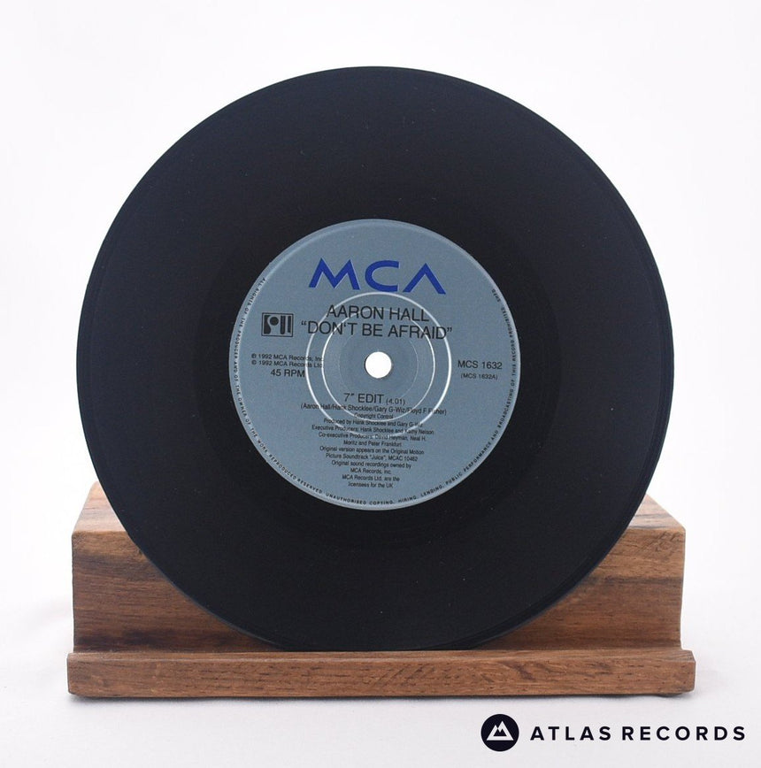 Aaron Hall - Don't Be Afraid - 7" Vinyl Record - EX/EX