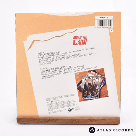 Above The Law - Untouchable - 7" Vinyl Record - EX/VG+