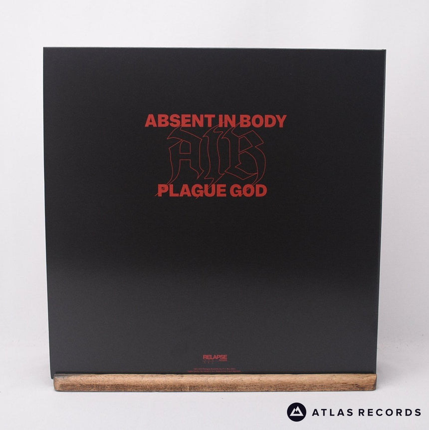 Absent In Body - Plague God - Blood Red Gatefold LP Vinyl Record - NM/EX