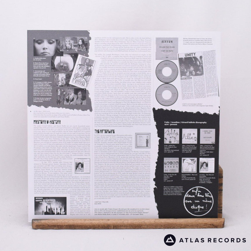 Acanthus - Le Frisson Des Vampires - Blood Red Transparent LP Vinyl Record