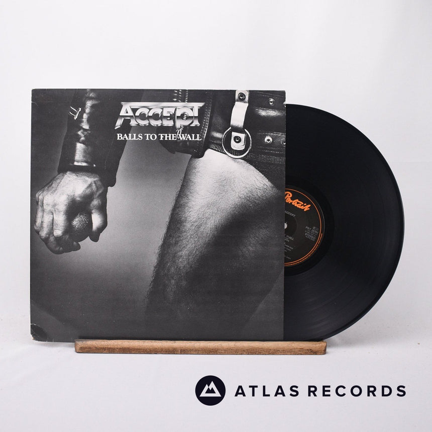 Accept - Balls To The Wall - Lyric Sheet A1 B1 LP Vinyl Record - VG+/EX