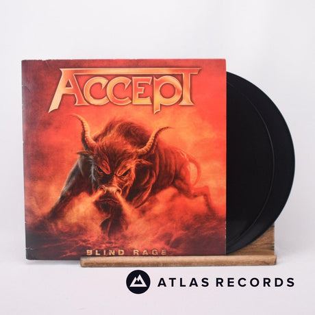 Accept Blind Rage 2 x LP Vinyl Record - Front Cover & Record