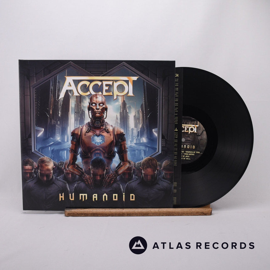Accept Humanoid LP Vinyl Record - Front Cover & Record