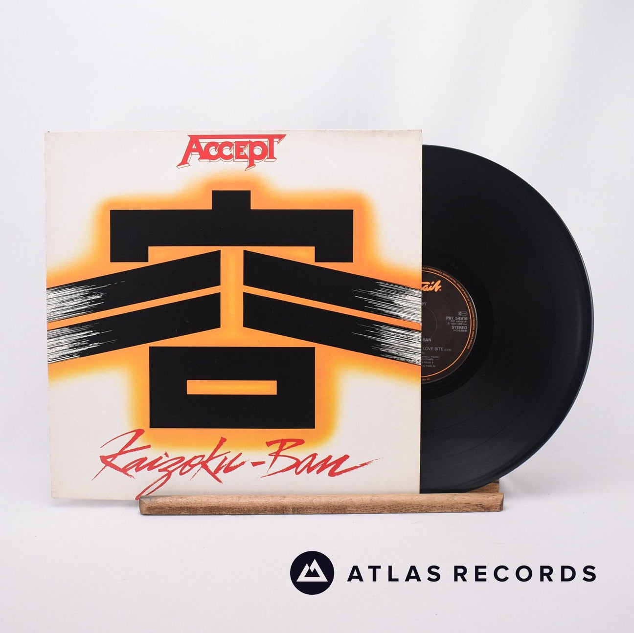 Accept Kaizoku - Ban 12" Vinyl Record - Front Cover & Record