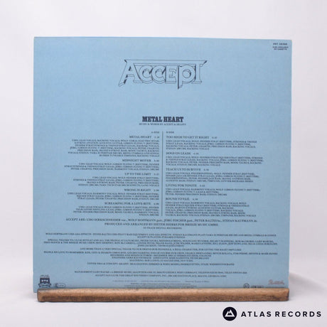 Accept - Metal Heart - LP Vinyl Record - EX/EX