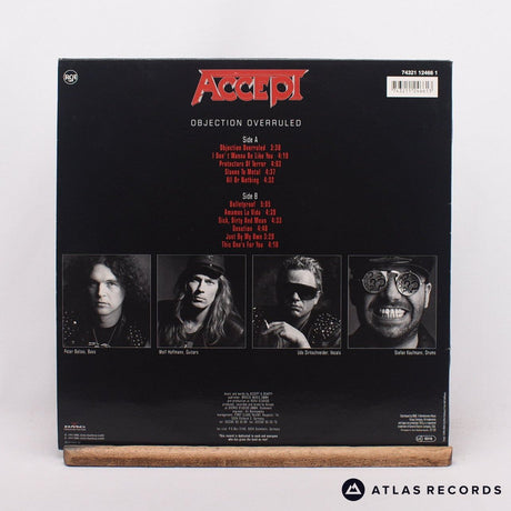 Accept - Objection Overruled - 1A1 1B1 LP Vinyl Record - VG+/EX