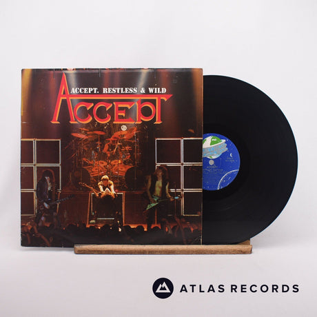Accept Restless & Wild LP Vinyl Record - Front Cover & Record