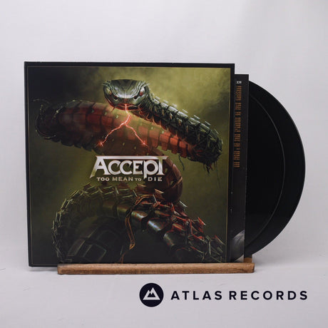Accept Too Mean To Die 2 x LP Vinyl Record - Front Cover & Record