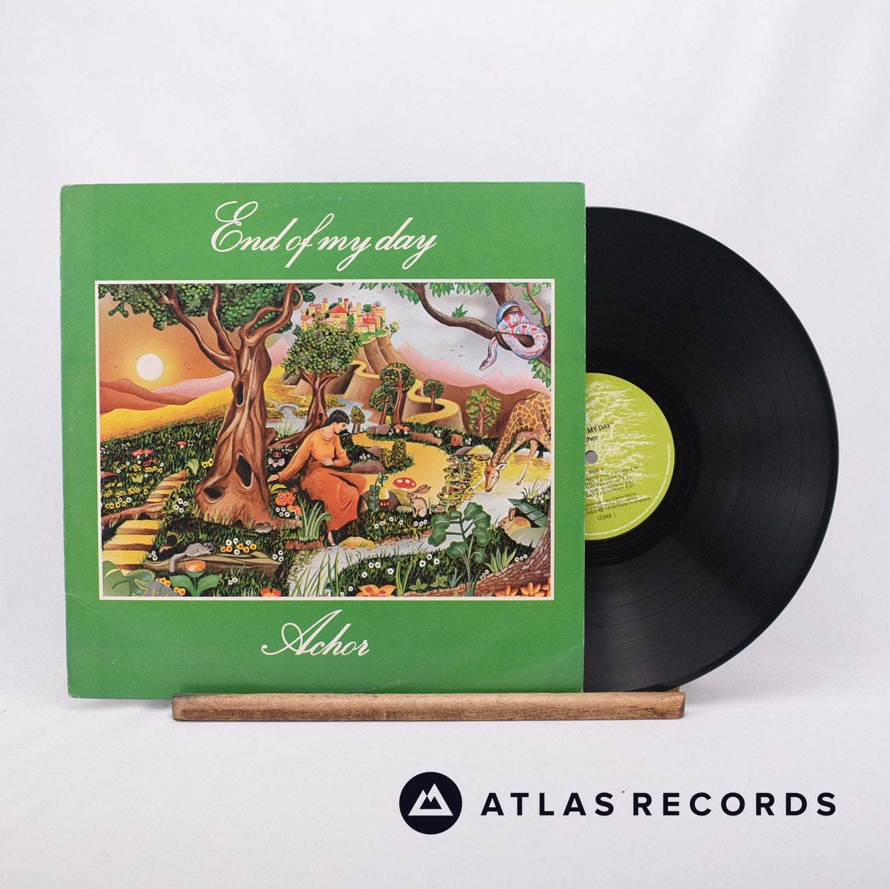 Achor End Of My Day LP Vinyl Record - Front Cover & Record