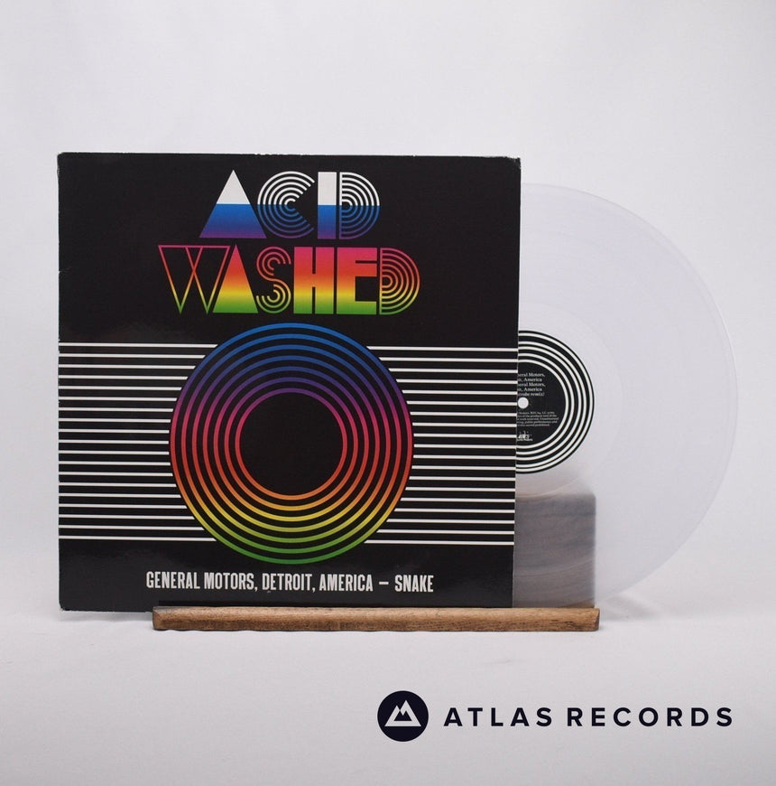 Acid Washed General Motors, Detroit, America 12" Vinyl Record - Front Cover & Record