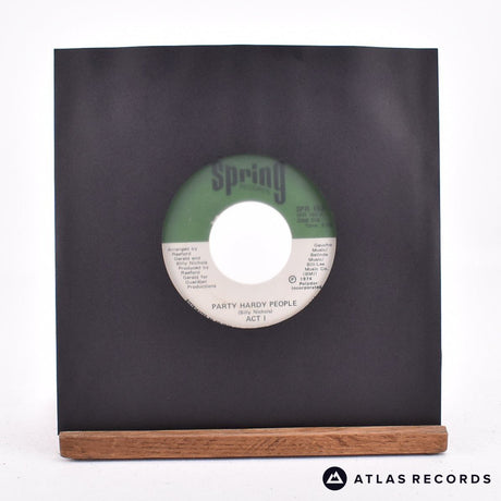 Act 1 Party Hardy People 7" Vinyl Record - In Sleeve