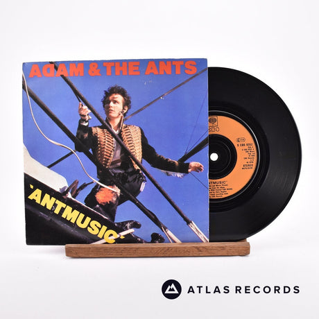 Adam And The Ants Antmusic 7" Vinyl Record - Front Cover & Record