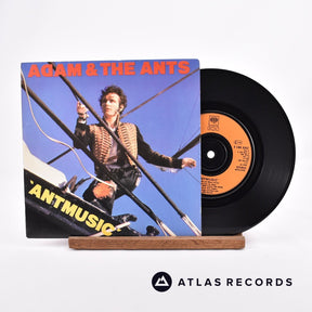 Adam And The Ants Antmusic 7" Vinyl Record - Front Cover & Record