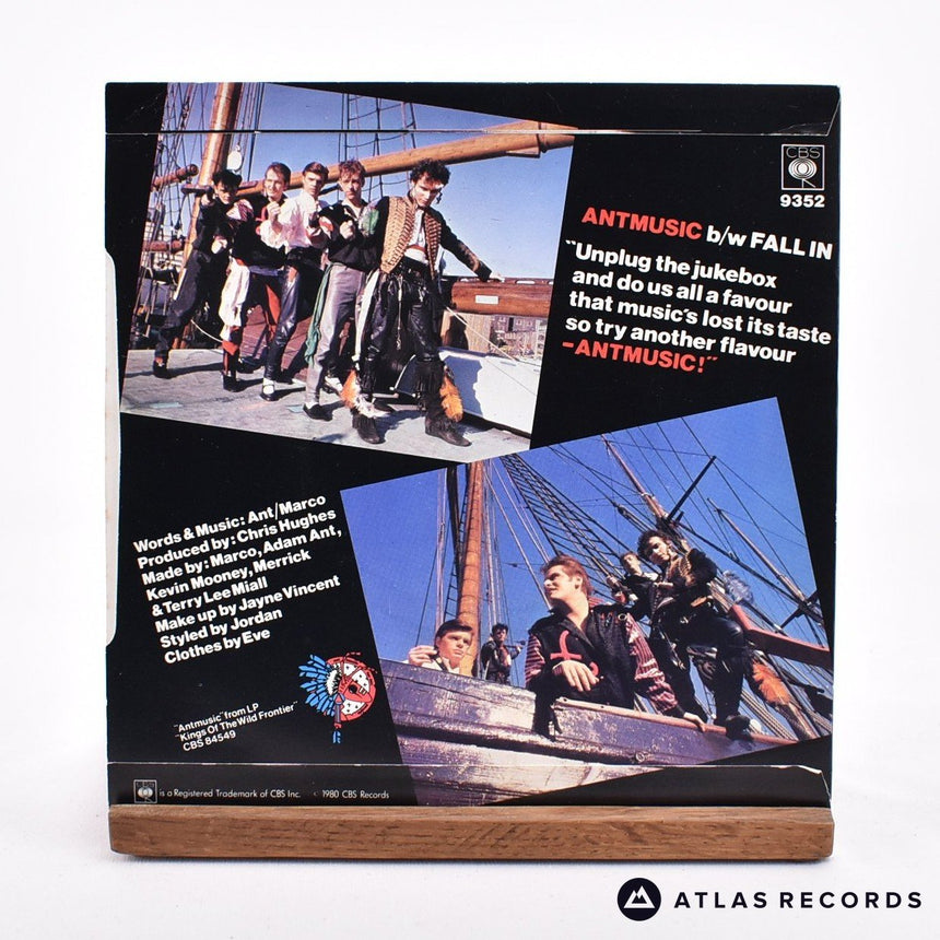 Adam And The Ants - Antmusic - 7" Vinyl Record - EX/EX