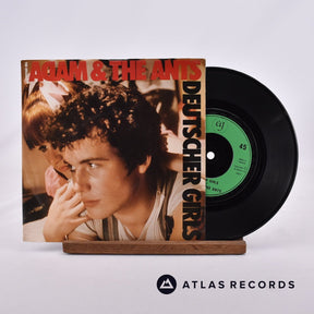 Adam And The Ants Deutscher Girls 7" Vinyl Record - Front Cover & Record