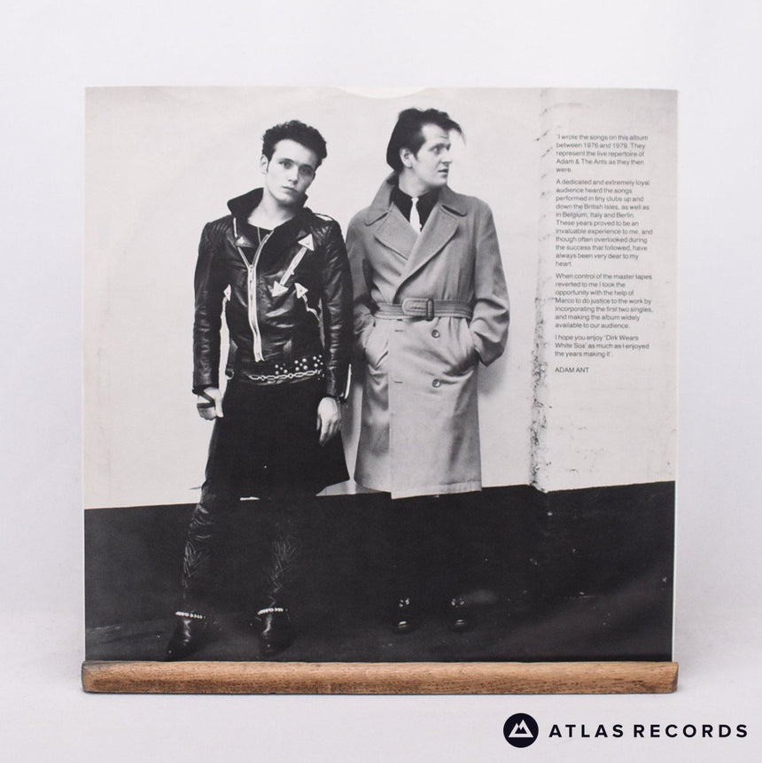 Adam And The Ants - Dirk Wears White Sox - LP Vinyl Record - VG+/EX