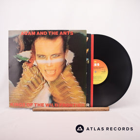 Adam And The Ants Kings Of The Wild Frontier LP Vinyl Record - Front Cover & Record