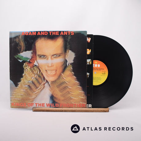 Adam And The Ants Kings Of The Wild Frontier LP Vinyl Record - Front Cover & Record