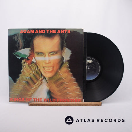 Adam And The Ants Kings Of The Wild Frontier LP Vinyl Record - Front Cover & Record