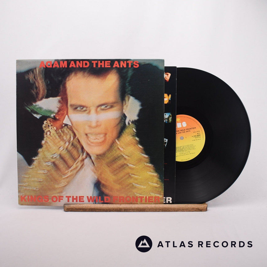 Adam And The Ants Kings Of The Wild Frontier LP Vinyl Record - Front Cover & Record