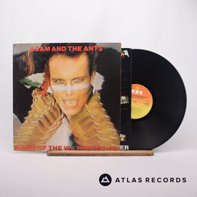 Adam And The Ants Kings Of The Wild Frontier LP Vinyl Record - Front Cover & Record
