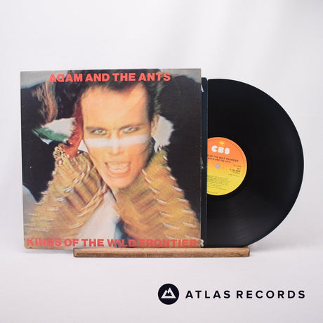 Adam And The Ants Kings Of The Wild Frontier LP Vinyl Record - Front Cover & Record