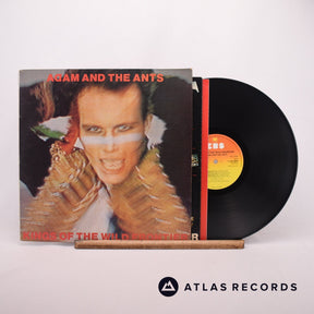 Adam And The Ants Kings Of The Wild Frontier LP Vinyl Record - Front Cover & Record