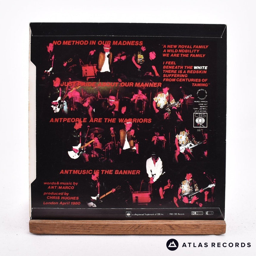 Adam And The Ants - Kings Of The Wild Frontier - 7" Vinyl Record - VG+/EX