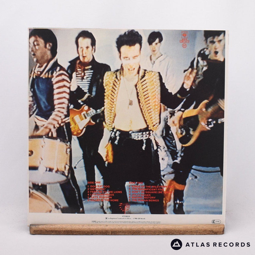 Adam And The Ants - Kings Of The Wild Frontier - Repress LP Vinyl Record - EX/EX