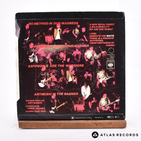 Adam And The Ants - Kings Of The Wild Frontier - 7" Vinyl Record - VG+/EX